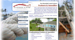 Desktop Screenshot of harborsendcondos.com