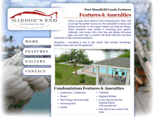 Tablet Screenshot of harborsendcondos.com